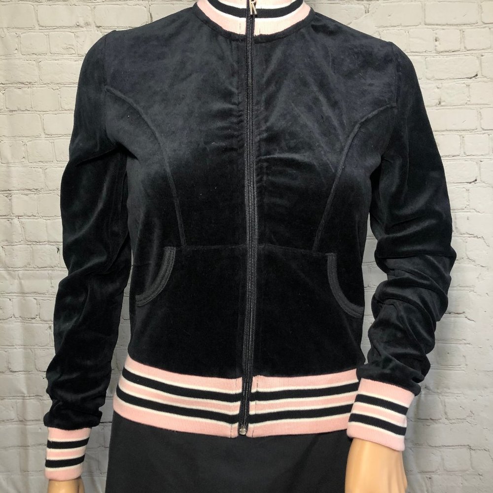Rampage NEW velour track jacket